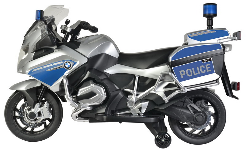 Детский мотоцикл BMW R1200RT-P (Лицензия) Полиция (серебристый) Z212